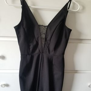 Charlotte Russe Black jumpsuit